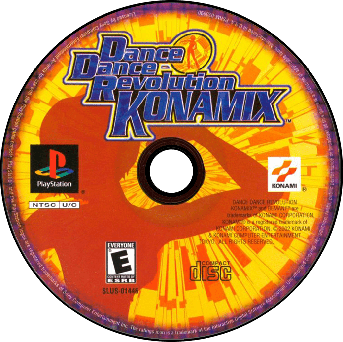 Dance Dance Revolution Konamix media 5 for Playstation